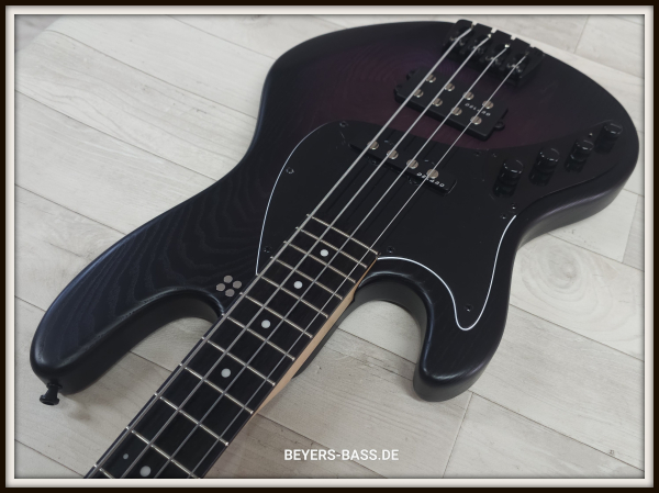 Preview: Sandberg California II TM4 Ebony, Open Pore Violetburst, Lefthand